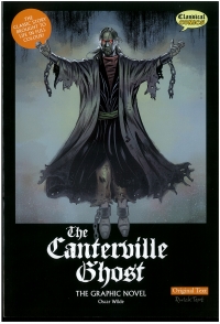 Portada de The Canterville Ghost. Original Text. The Graphic Novel