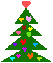 gif animado árbore nadal
