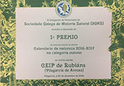 Diploma SGHG calendario bosque