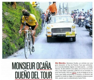 1.973 Luis Ocaña.Ciclismo.El conquense se hace con el Tour de Francia.As.
