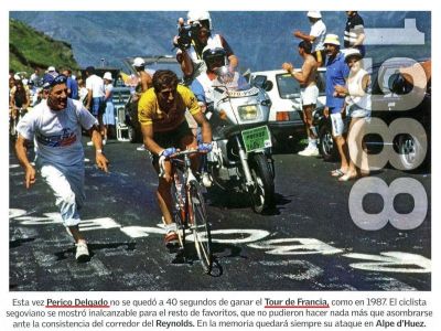 1.988 Perico Delgado.Ganador del Tour de Francia.As.
